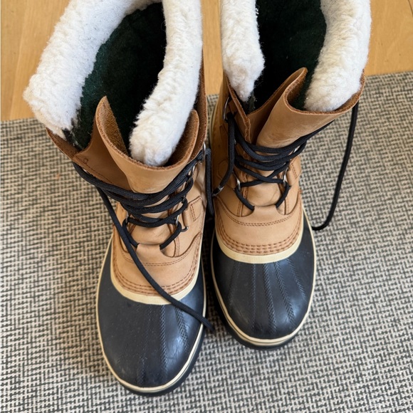 Sorel Tan and Black Insulated Boots main image 8